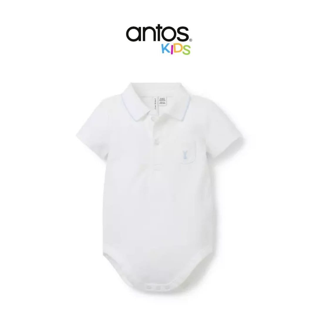 Baby Bunny Pique Polo Bodysuit