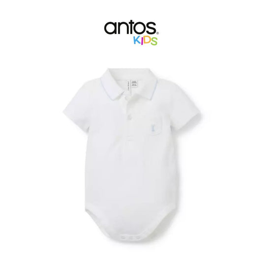 Baby Bunny Pique Polo Bodysuit