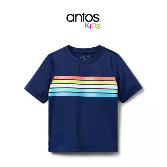 Recycled Stripe Rash Guard