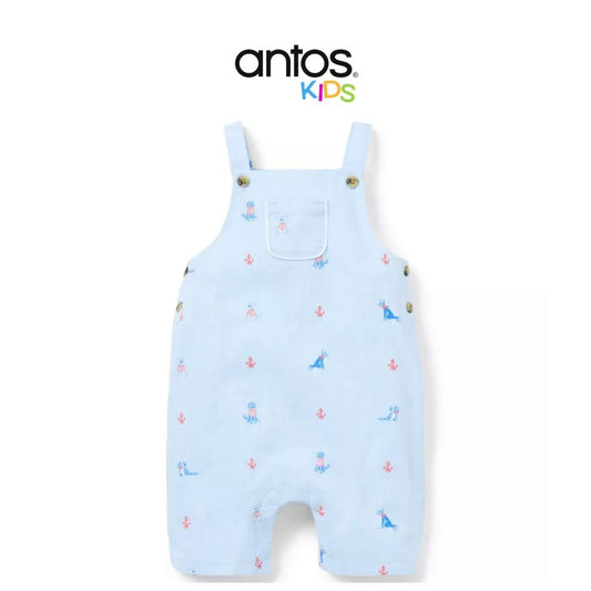 Baby Nautical Dog Overall