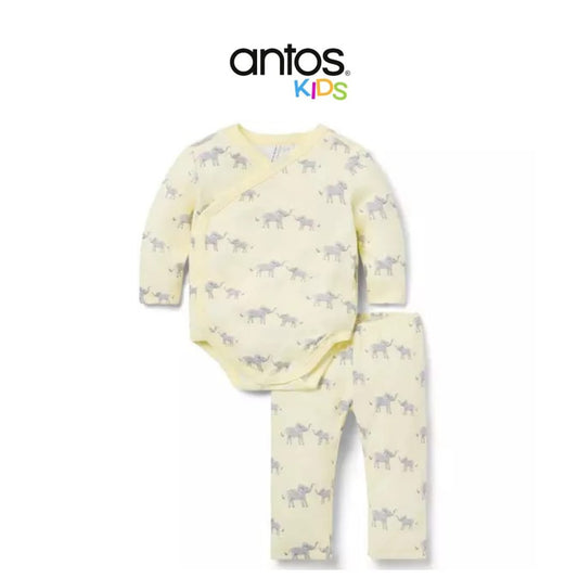 Baby Elephant Wrap Matching Set