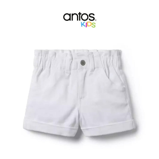 Denim Paperbag Waist Short