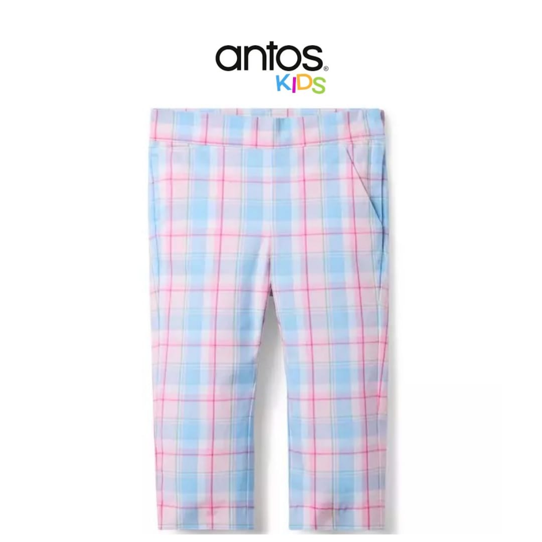 Plaid Canvas Pant