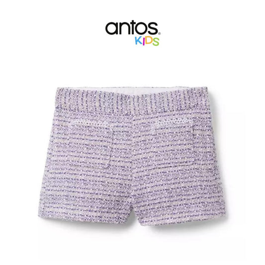 Tweed Patch Pocket Short