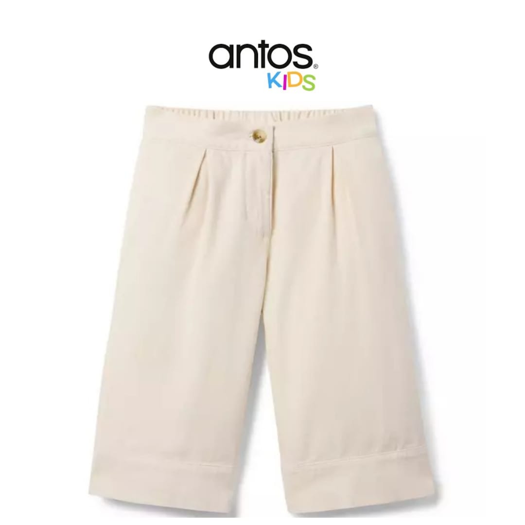 The Wide Leg Twill Pant