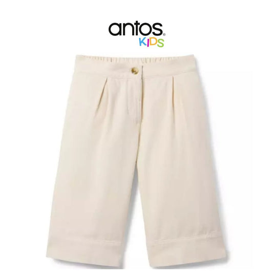 The Wide Leg Twill Pant