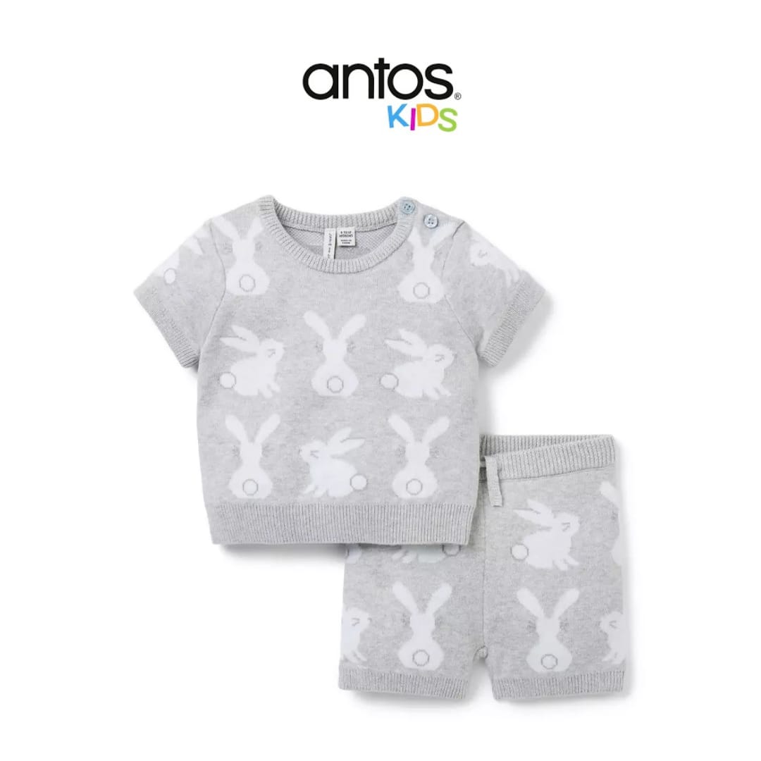 Baby Bunny Sweater Matching Set