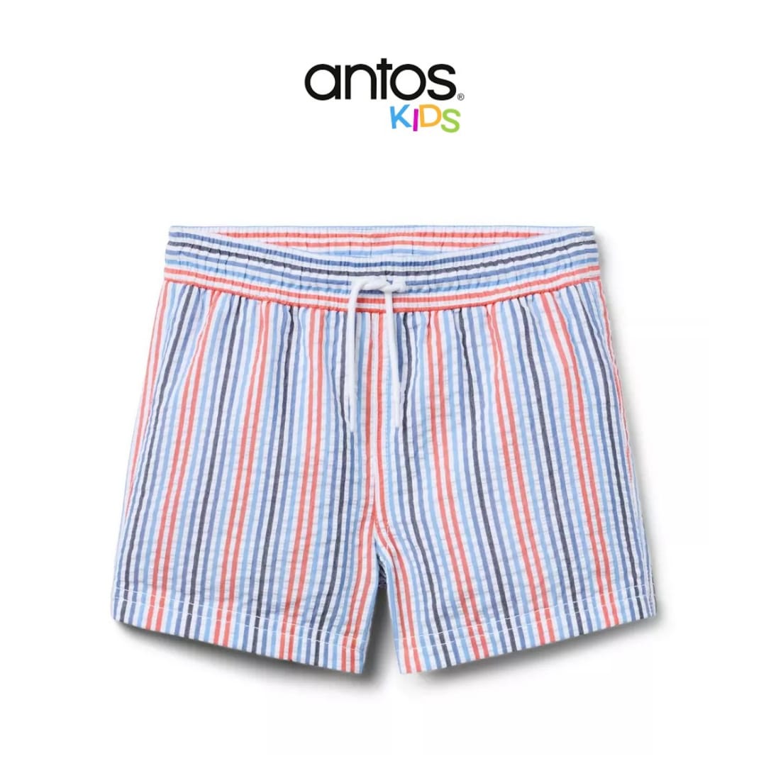 Recycled Striped Swim Trunk