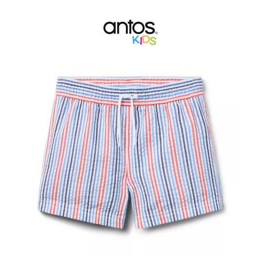 Recycled Striped Swim Trunk