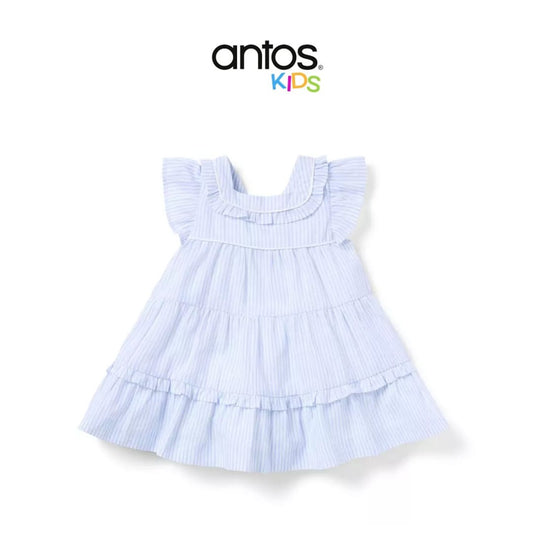 Baby Striped Ruffle Dress