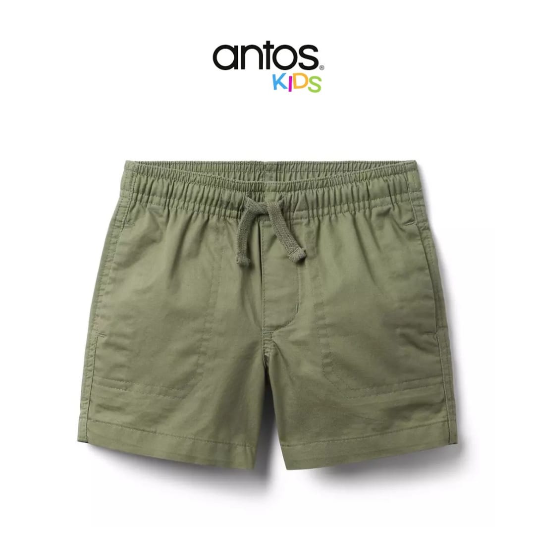 Twill Patch Pocket Pull-On Short