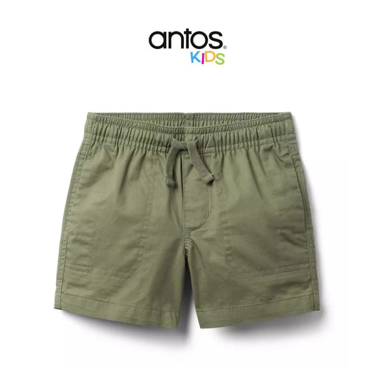 Twill Patch Pocket Pull-On Short