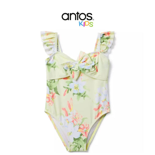 Recycled Floral Bow Swimsuit