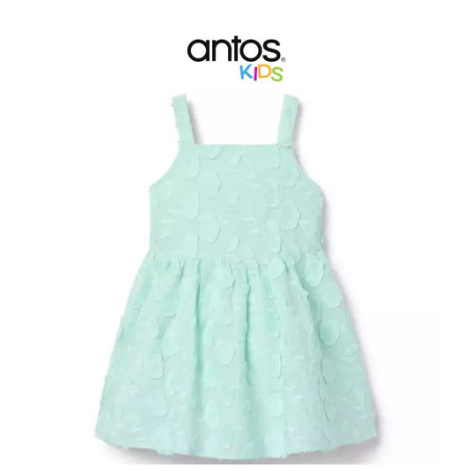 Floral Appliqu Dress