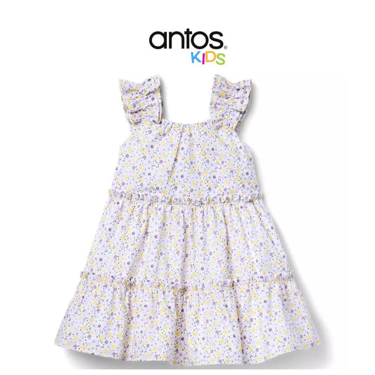 Ditsy Floral Ruffle Strap Dress