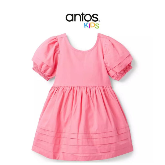 The Pintuck Puff Sleeve Dress