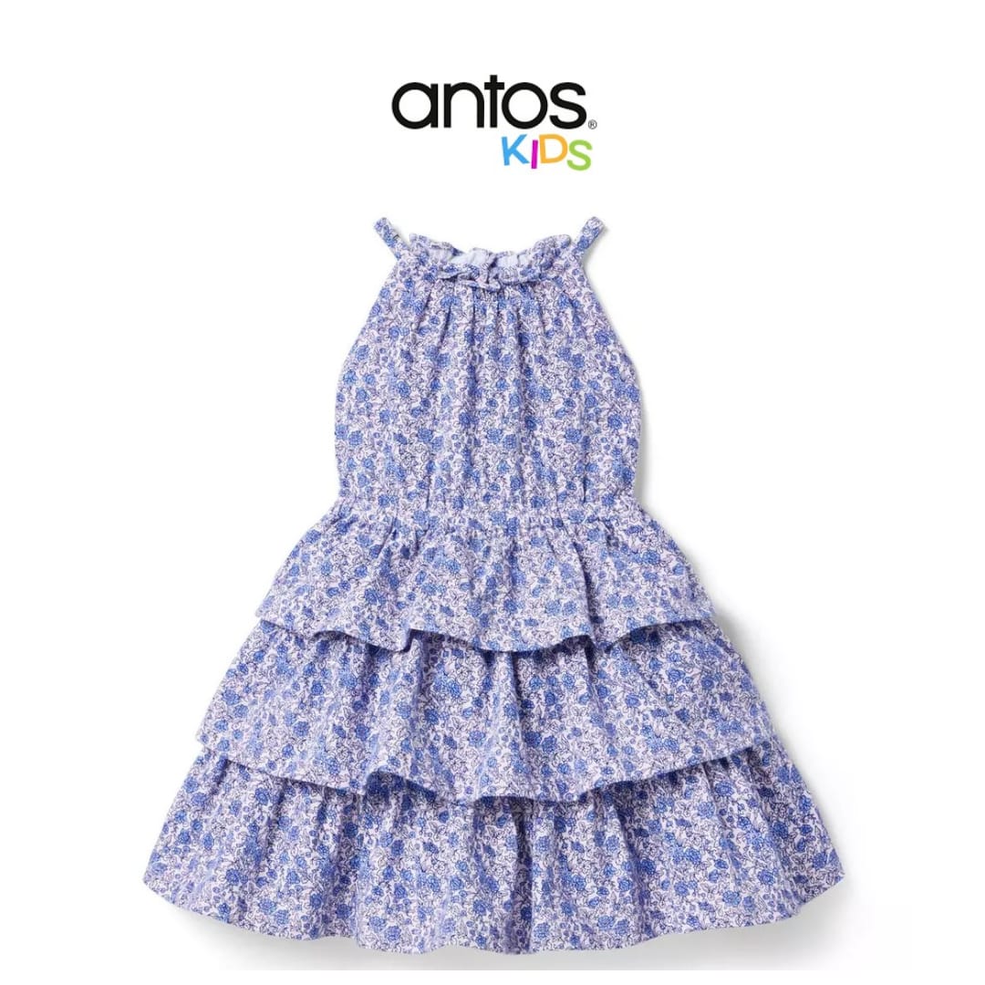 Floral Tiered Ruffle Dress