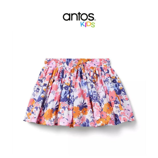 Floral Pleated Skort
