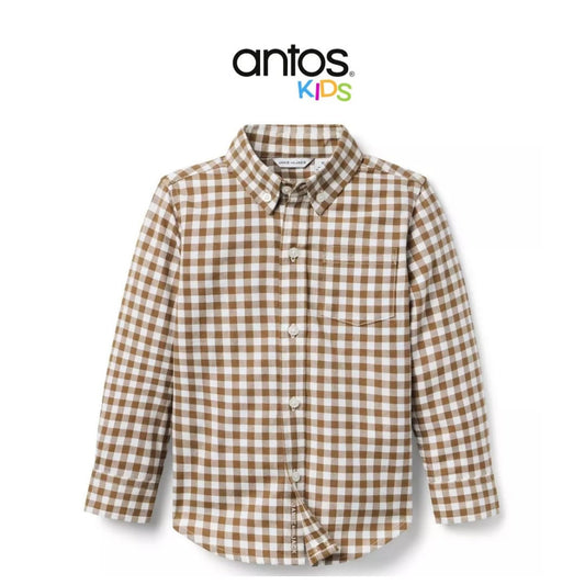 Gingham Flannel Shirt