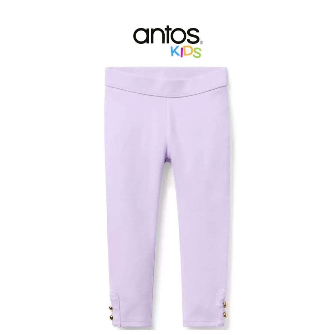 Button Cuff Ponte Pant