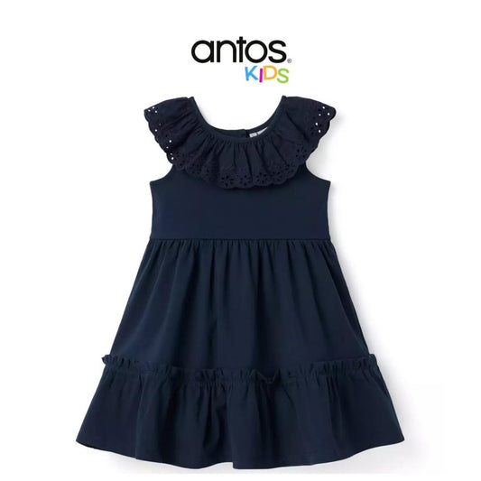 Eyelet Ruffle Dress