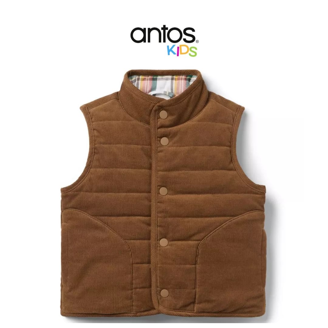 The Quilted Corduroy Vest