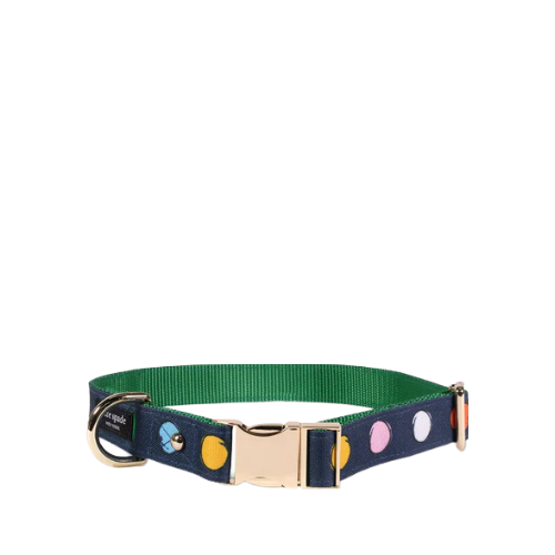 Large Dog Collar, Watercolor Dot