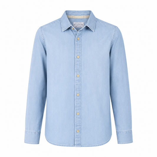 Scnos Fancy Denim Shirt Kids