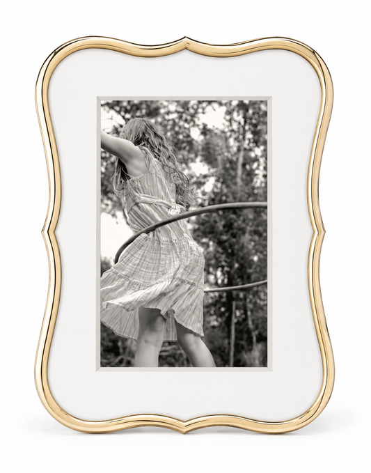 Crown Point Gold 4X6 Photo Frame