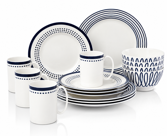 Charlotte Street East 16-Piece Dinnerwar