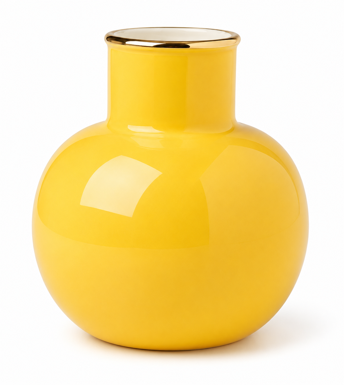Make It Pop Yellow Small Vase