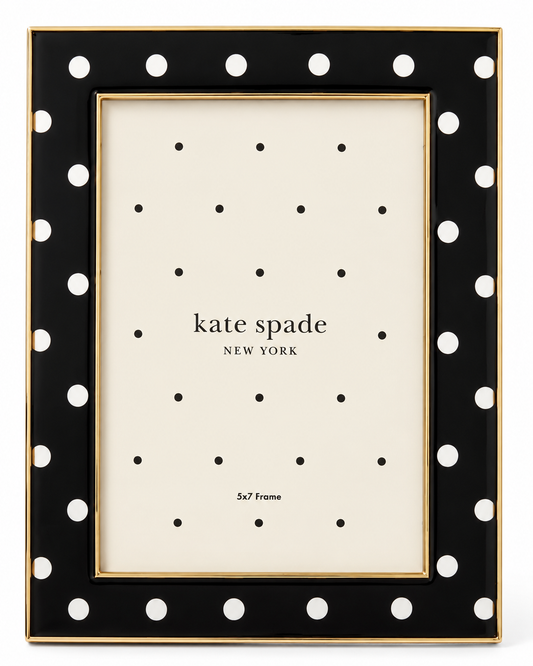 Sitting Pretty Dot 5X7 Photo Frame