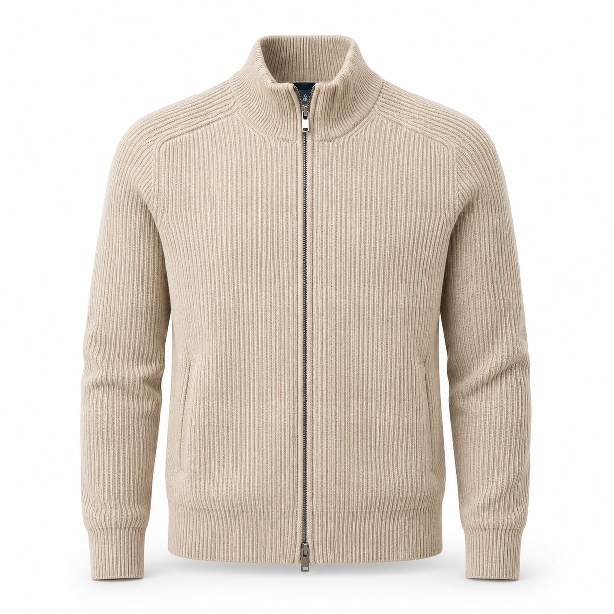 Cashmere Zip Jacket