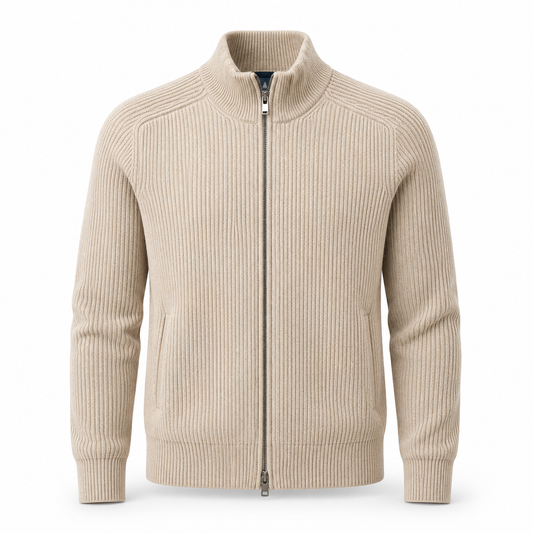 Cashmere Zip Jacket