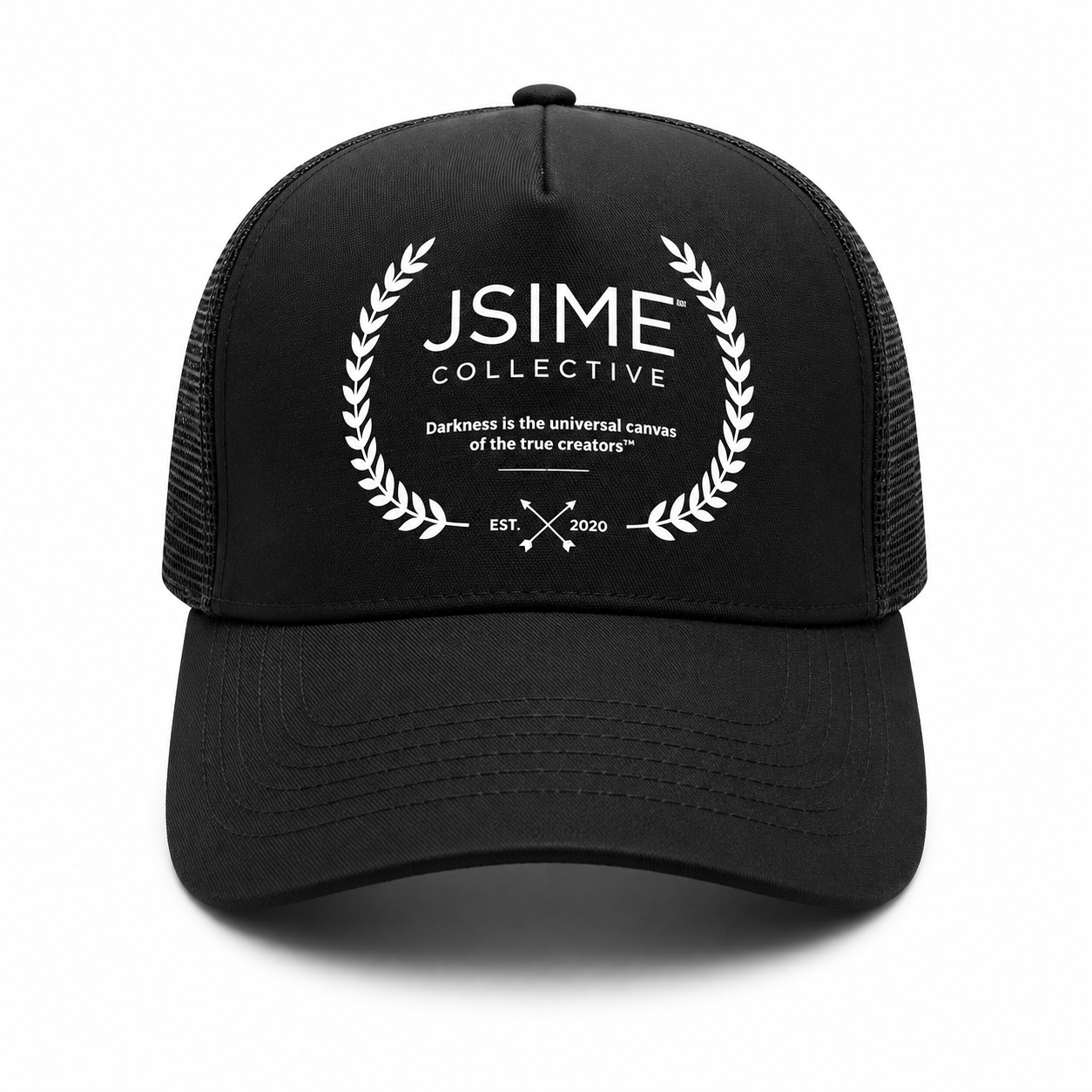 Jsime Crest Logo Trucker Hat