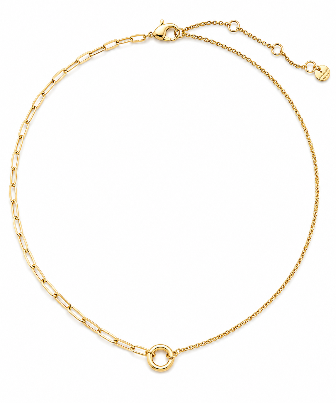 Mixed Chain Charm Necklace