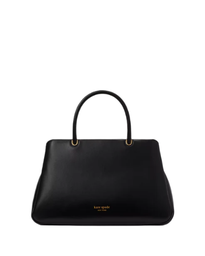 Grace Fine Grain Leather Medium Satchel