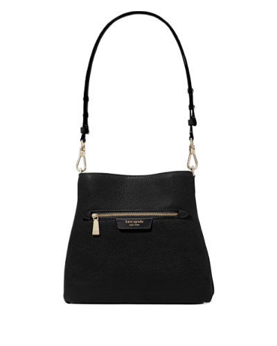 Hudson Pebbled Leather Shoulder Bag