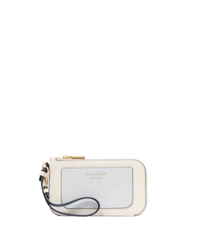 Ava Colorblocked Coin Card Case Wristlet