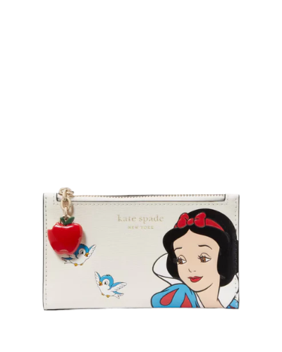 Disney X Kate Spade New York Snow White Small Slim Bifold Wallet