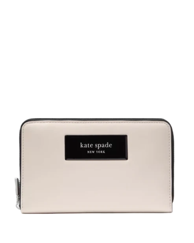 Label Medium Zip-around Wallet