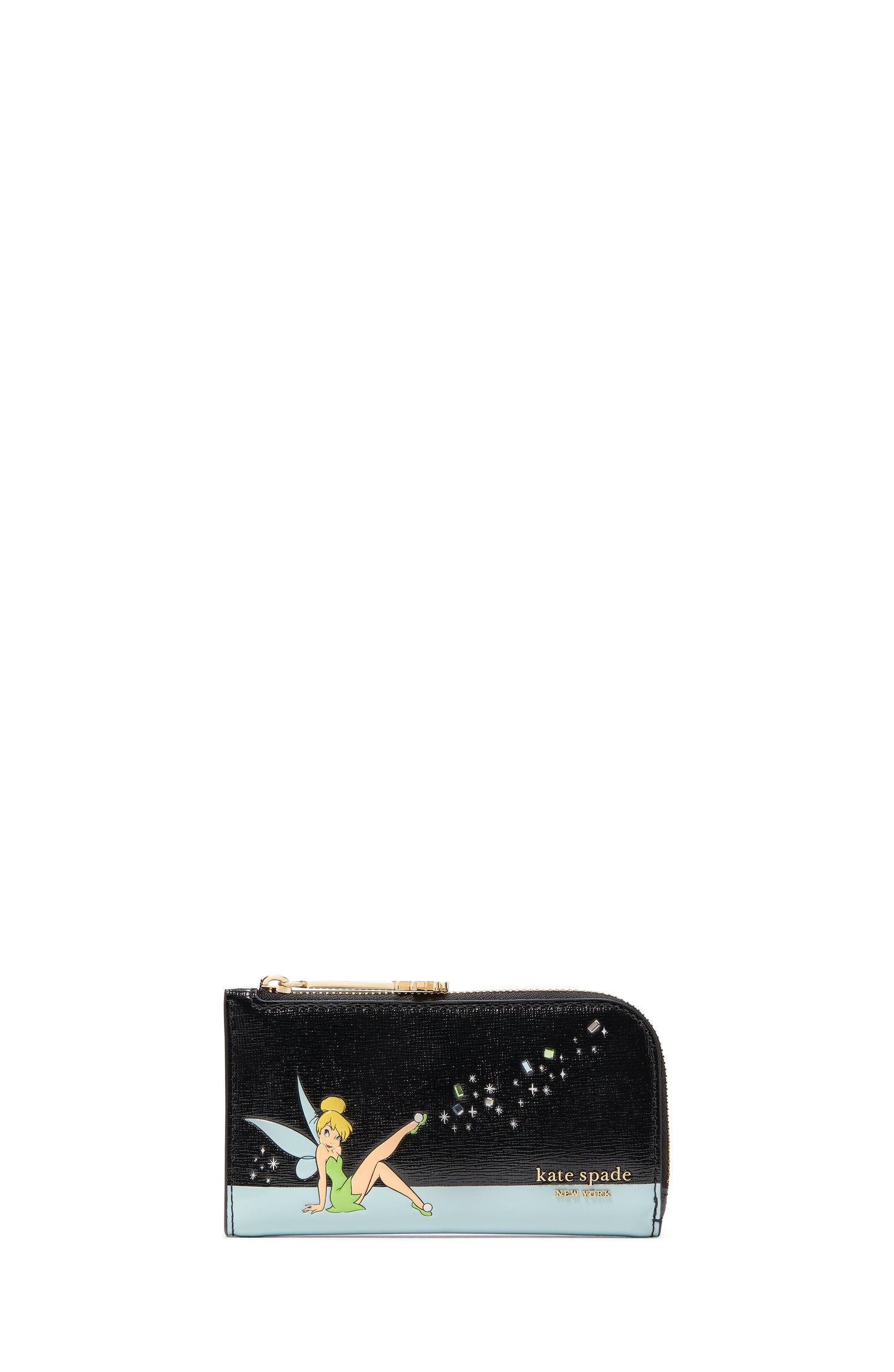 Devin Glitter Edge Small Slim Bifold Wallet