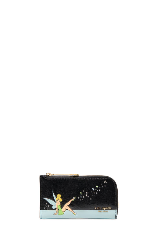 Devin Glitter Edge Small Slim Bifold Wallet