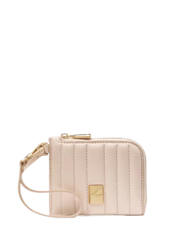 Deco Quilted Card Case Wristlet