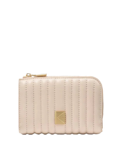 Deco Quilted Compact Wallet