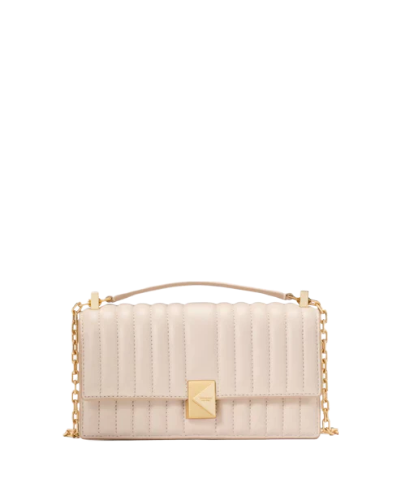 Deco Quilted Mini Flap Chain Crossbody