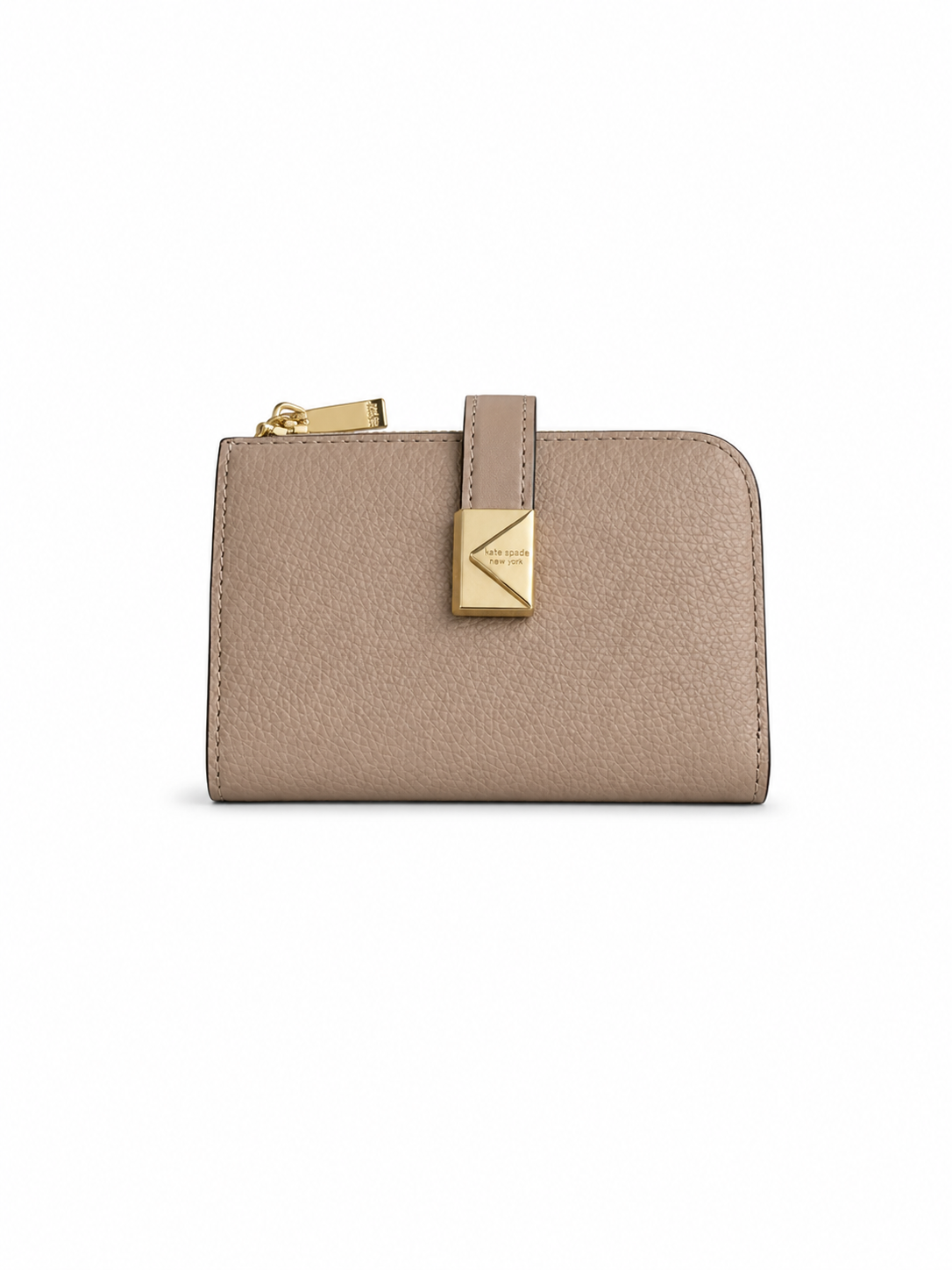 Deco Pebbled Leather Small Compact Walle