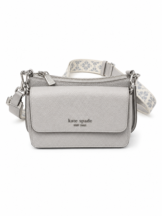 Double Up Pebbled Leather W- Sf Webbed S