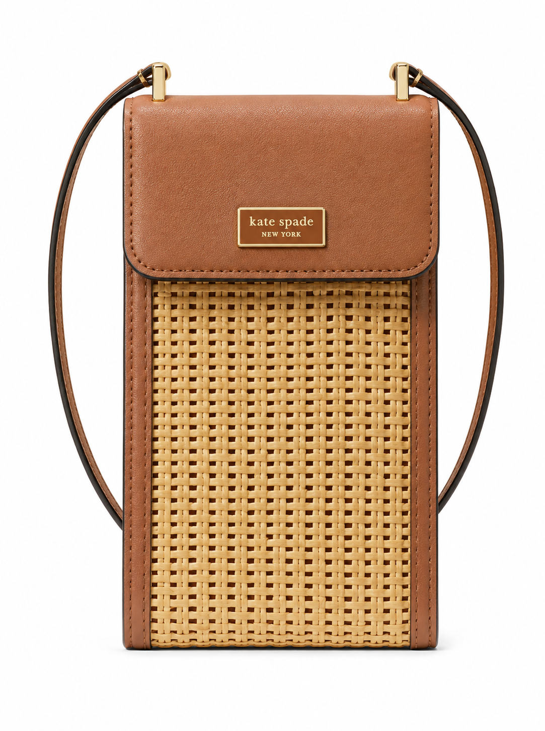 Serena Straw Ns Phone Crossbody
