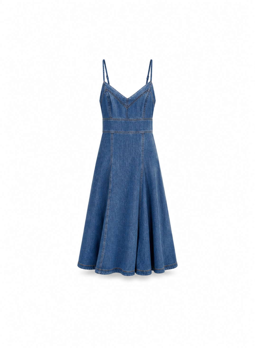 Denim Midi Dress